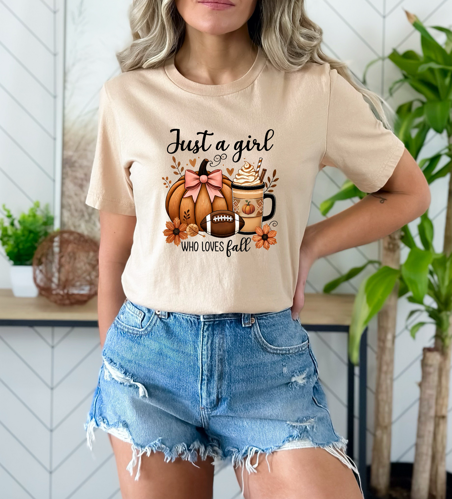 GOOD Just A Girl Who Loves Fall DTF