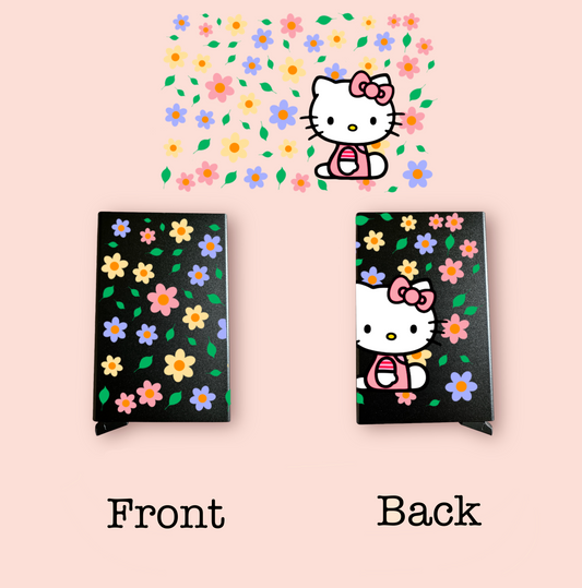 HK Floral Card Holder Wrap UV