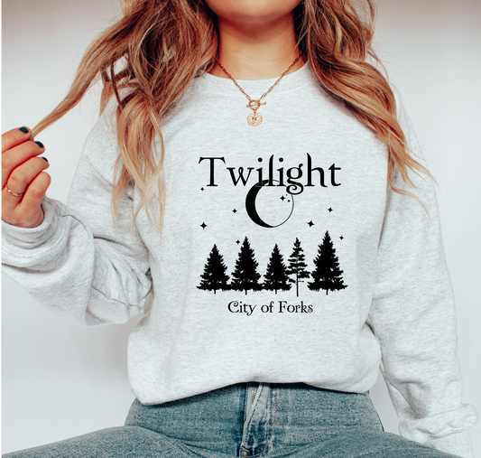 City Of Forks SINGLE COLOR DTF TRANSFER