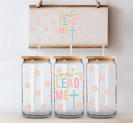 Spirit Lead Me UV DTF Cup Wrap