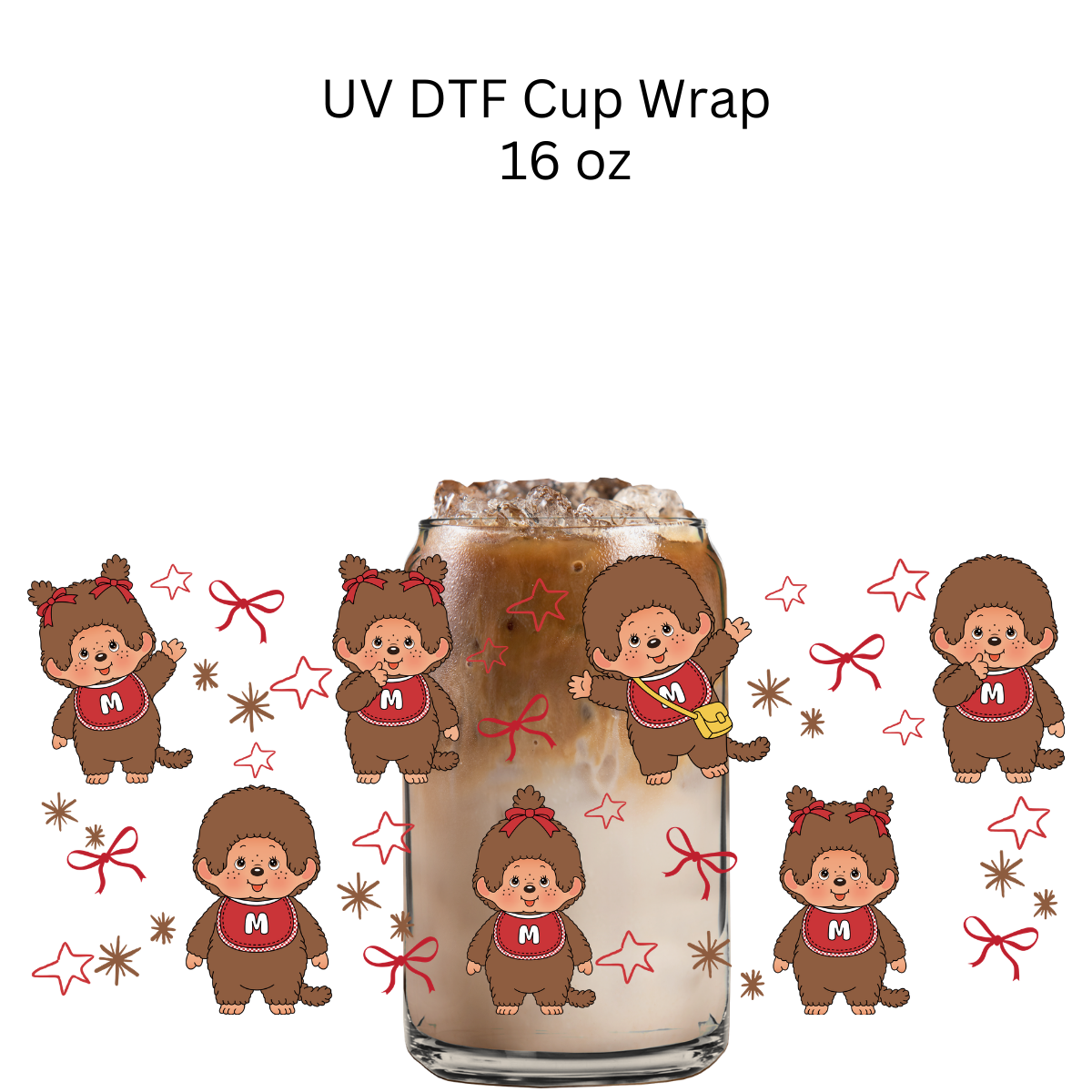 Mon Doll UV DTF Cup Wrap