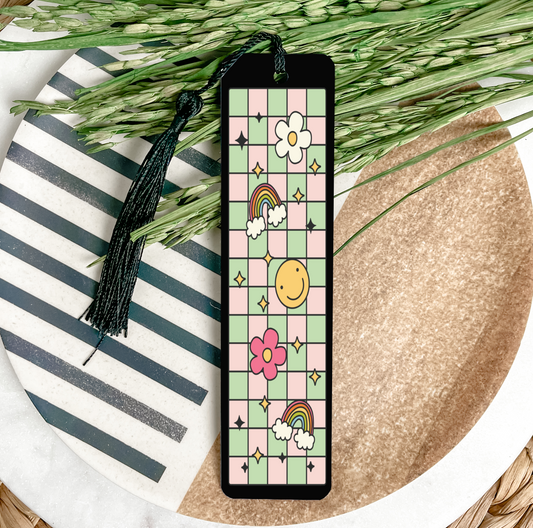 Groovy Bookmark UV DTF Transfer