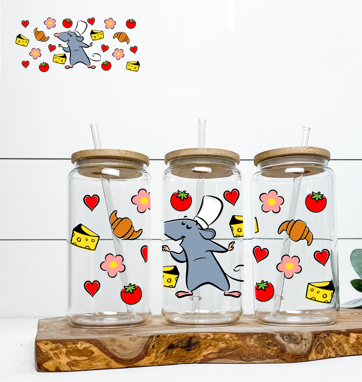 The Rat Chef UV DTF Wrap