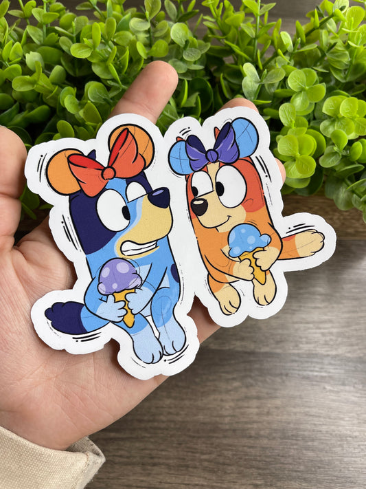 Blue & Bing 5" Vinyl Sticker