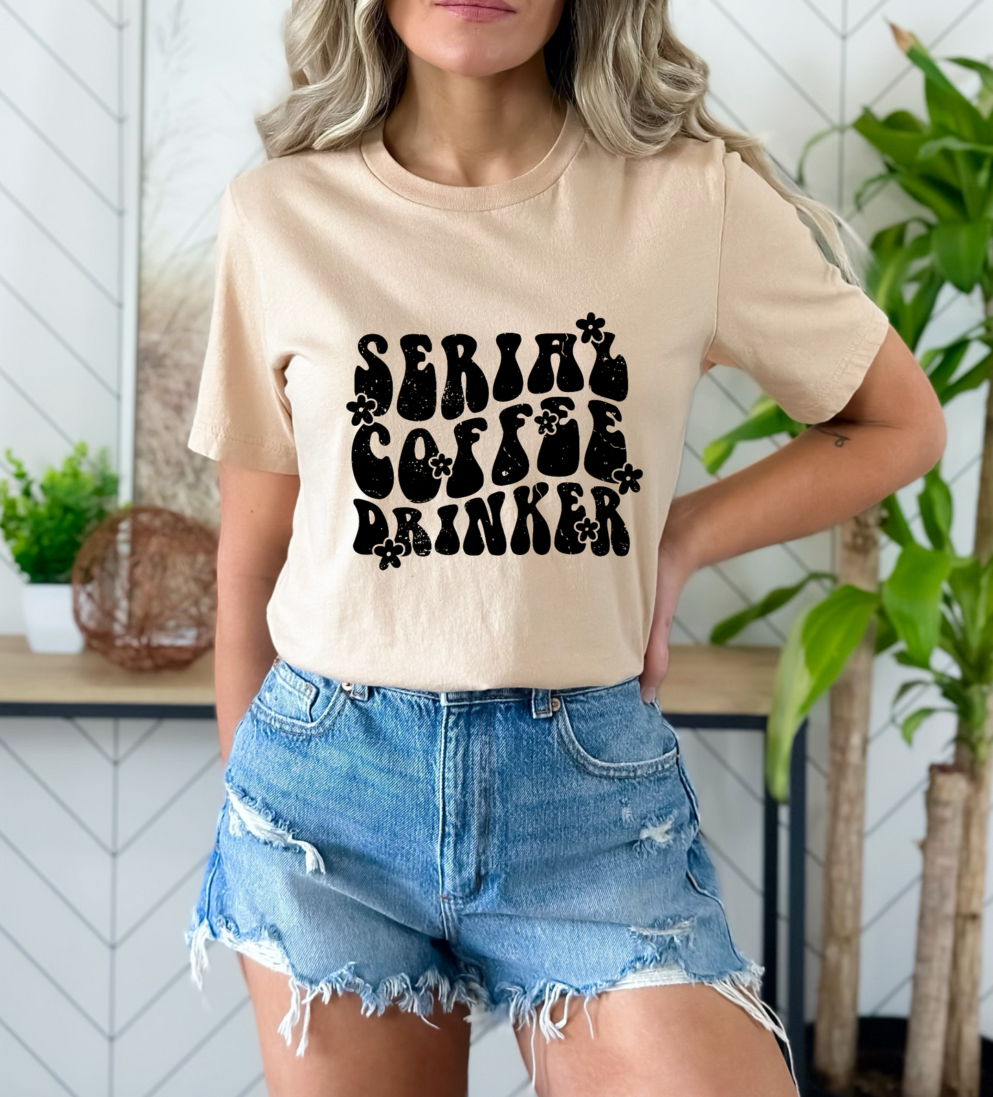 Serial Coffee Drinker Screen Print