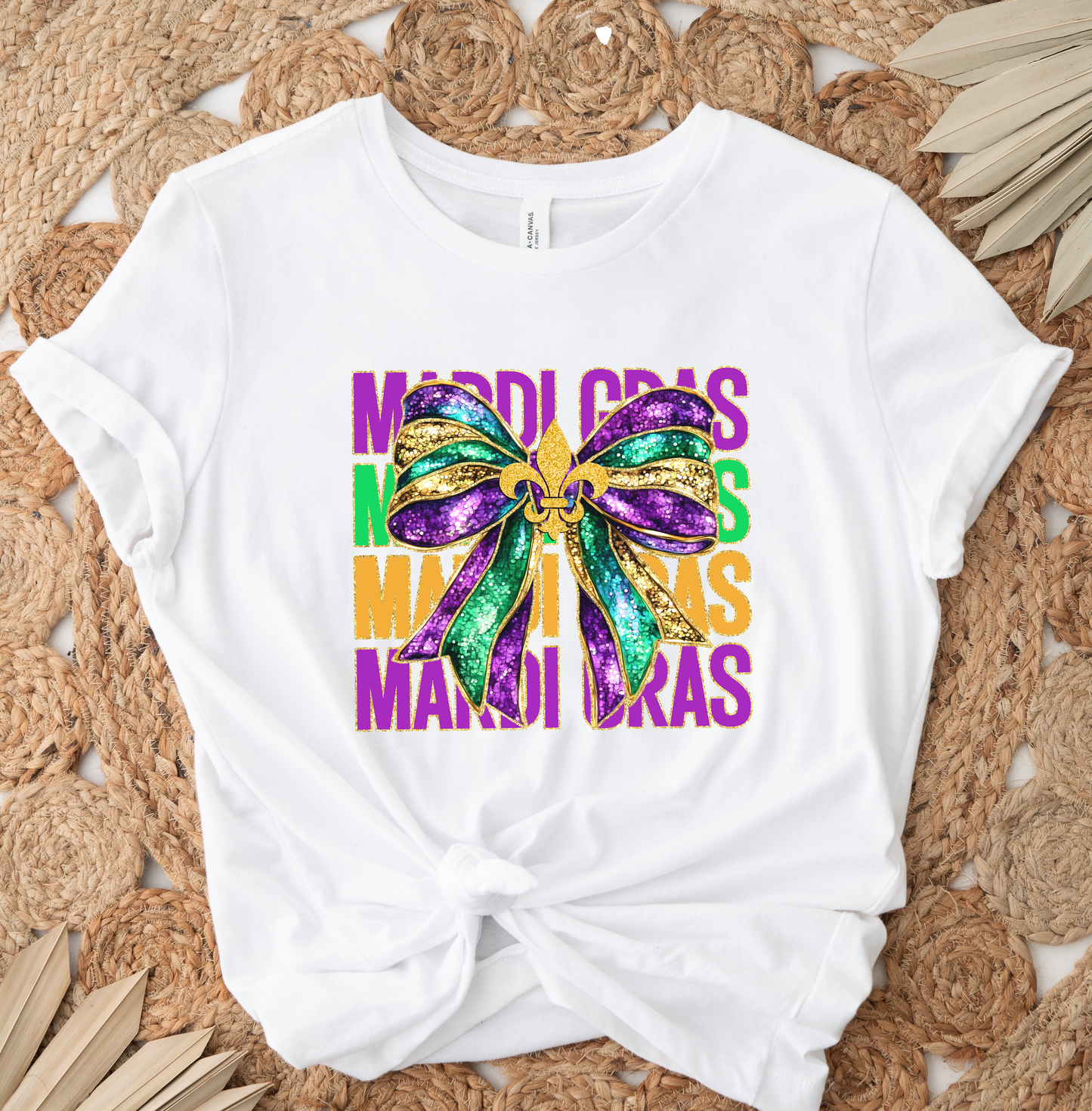 Mardi Gras 4x DTF TRANSFER