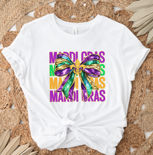 Mardi Gras 4x DTF TRANSFER