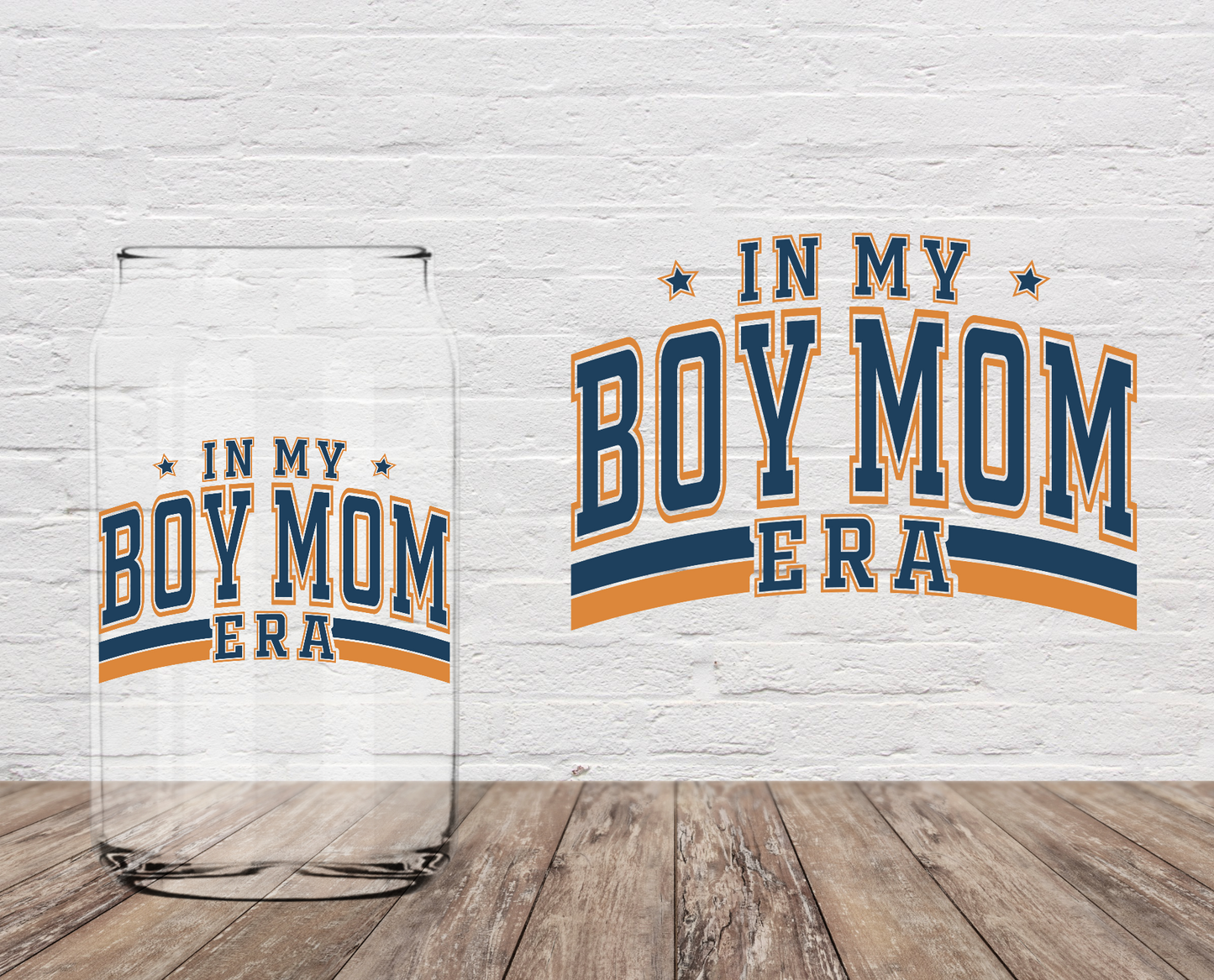 In My Boy Mom Era 4" UV DTF