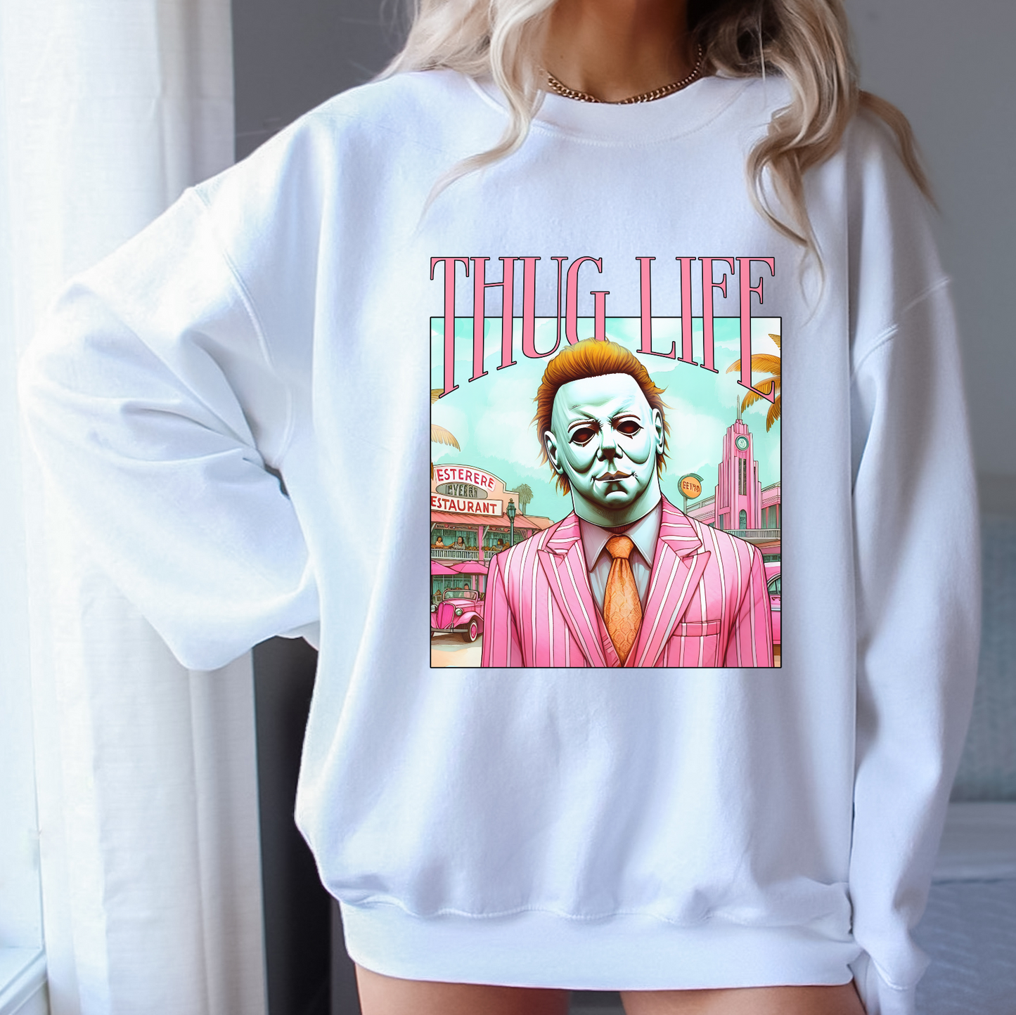 Thug Life Michael SEASONAL DTF Transfer