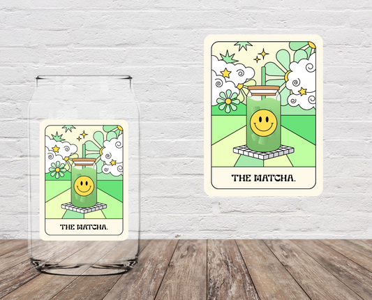 The Matcha Smile 4" UV DTF