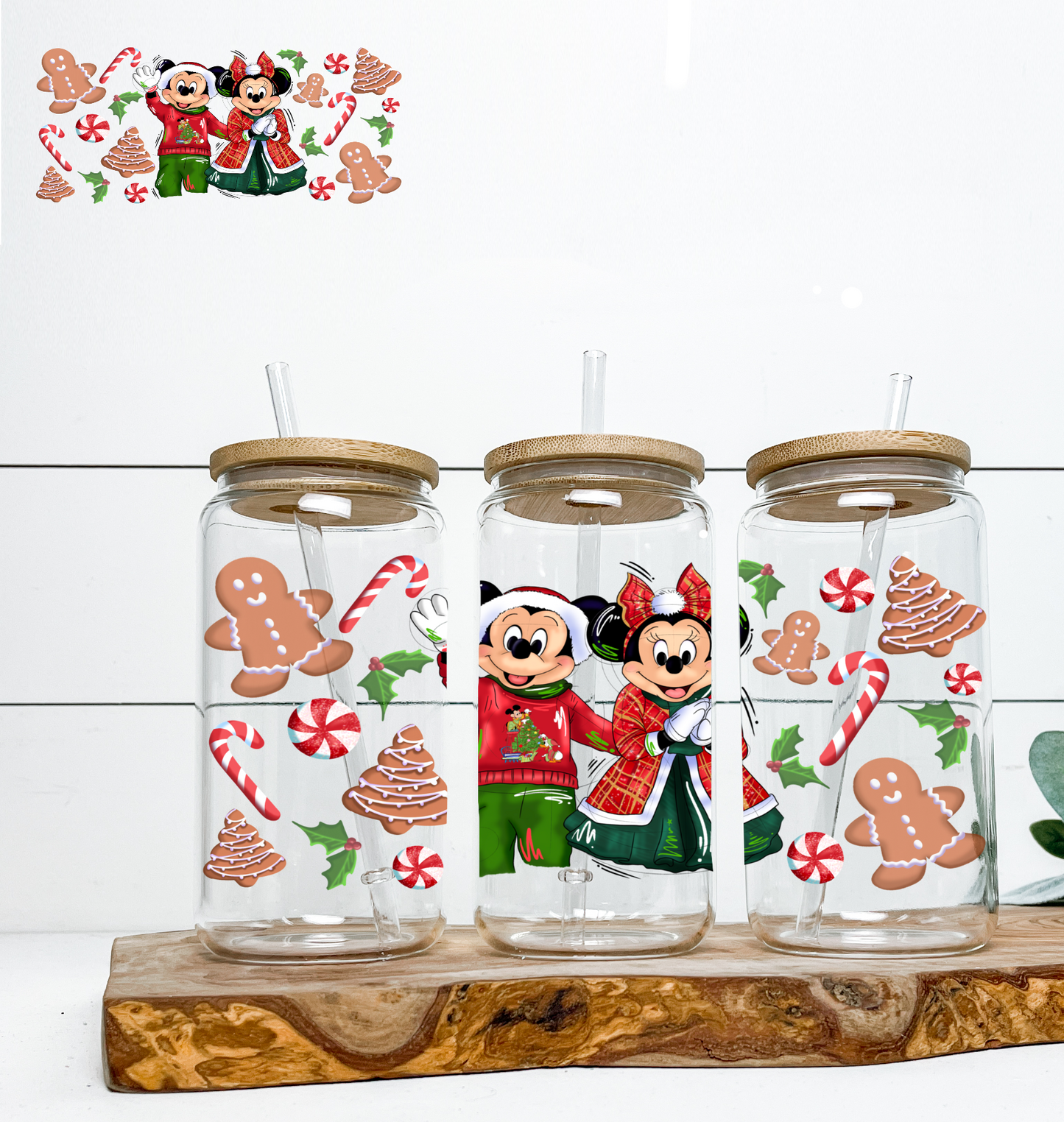 GOOD Magical Mouses Feeling Jolly UV DTF DOUBLE SIDED