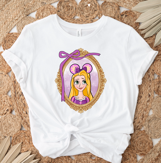 Rapunz Girl DTF TRANSFER