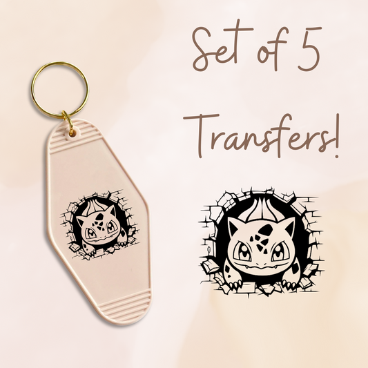 Bulb MOTEL KEYCHAIN Transfer