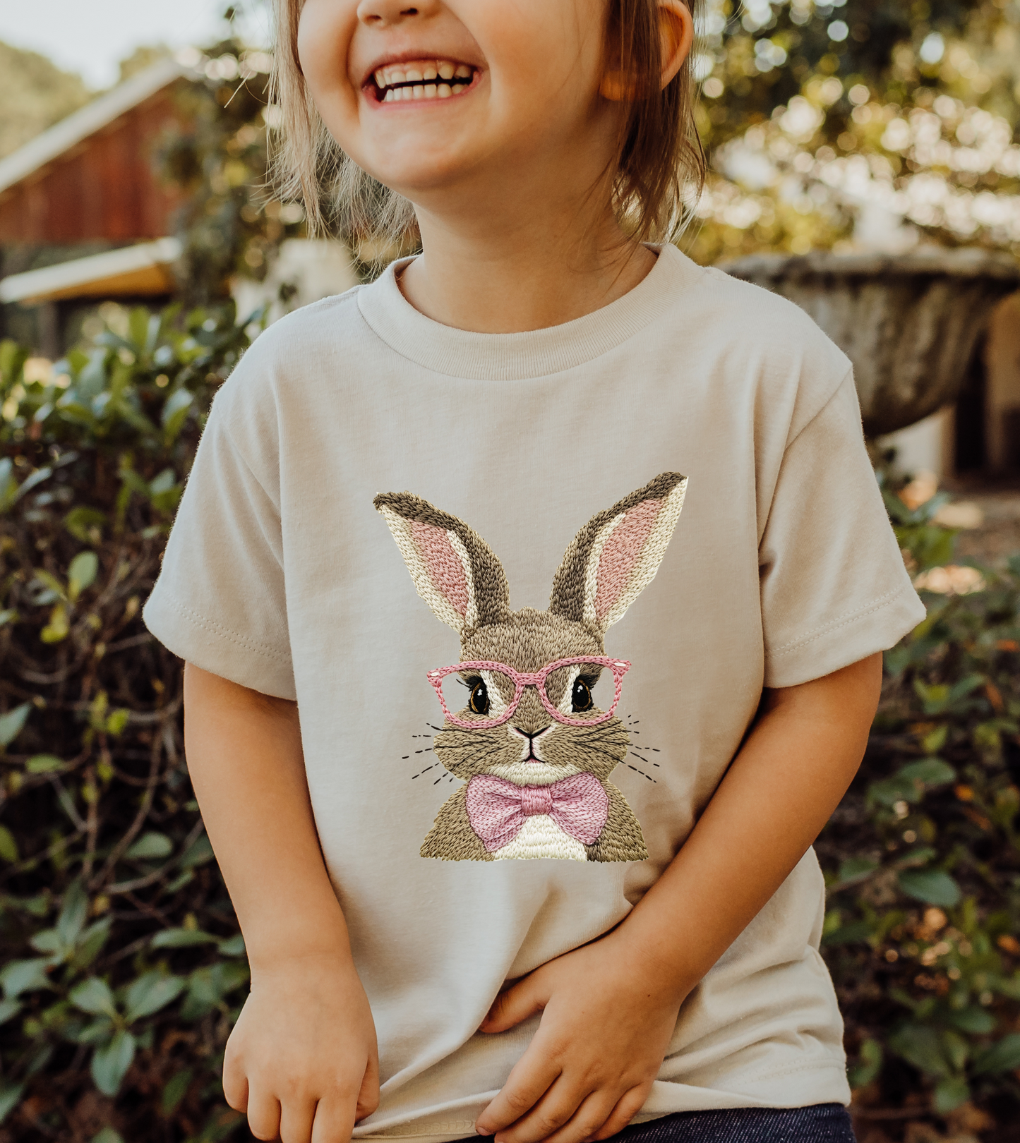 Knitted Bunny ADULT/YOUTH DTF TRANSFER
