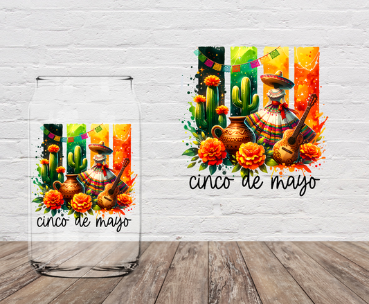 Cinco de Mayo 4" UV DTF