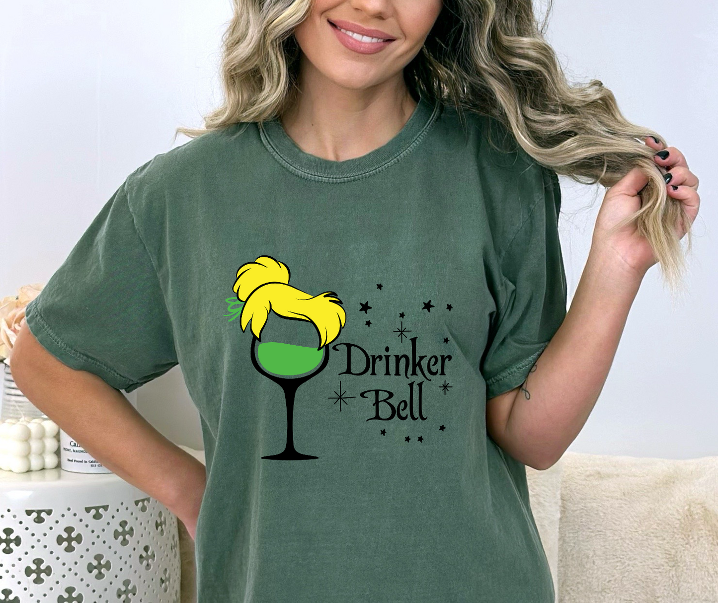 Magical Wine DTF Transfer