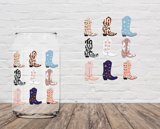 Boots 4” UV DTF Transfer DOUBLE SIDED