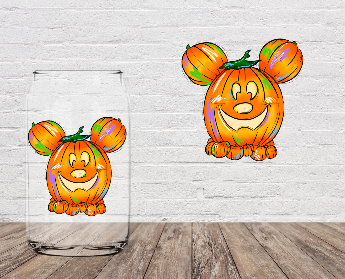 GOOD Magical Entrance Pumpkin 4" UV DTF