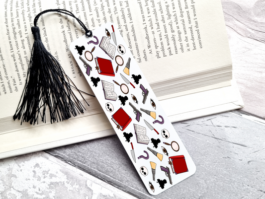 Mystery Books UV DTF Bookmark DOUBLE SIDED