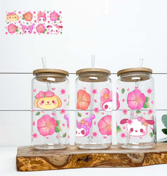 Bright Pink HK UV DTF Wrap