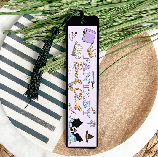 Bold Fantasy Book Club UV DTF Bookmark DOUBLE SIDED