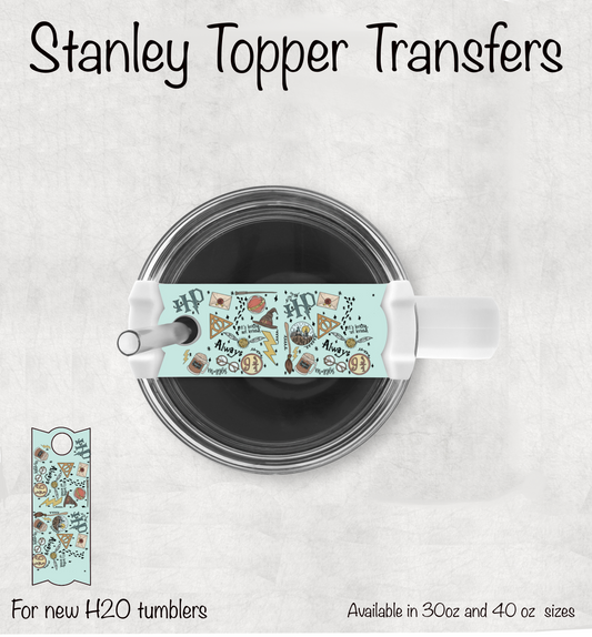 HP Symbols Tumbler Topper UV Dtf