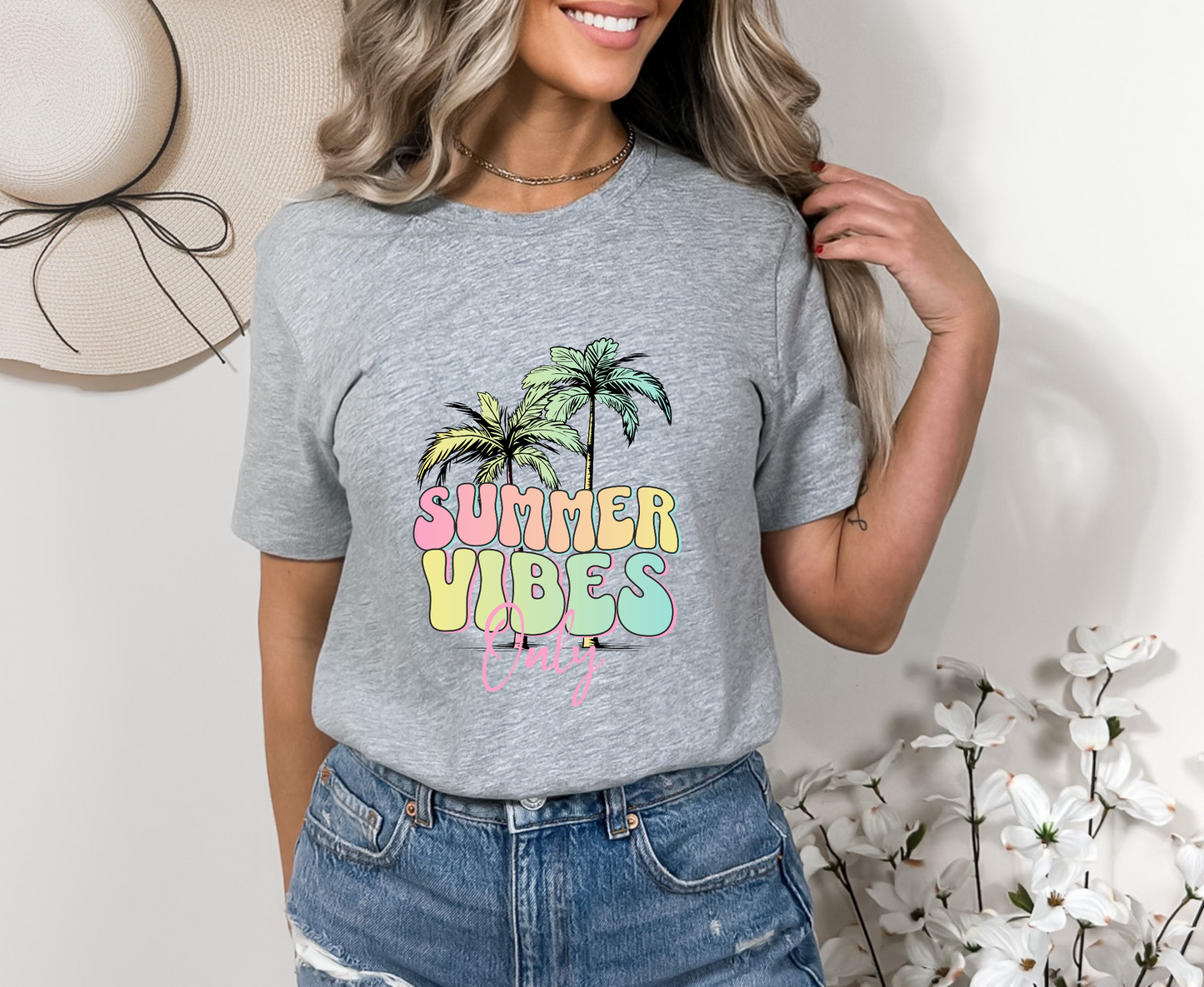 Summer Vibes Only Palms DTF LAST CHANCE