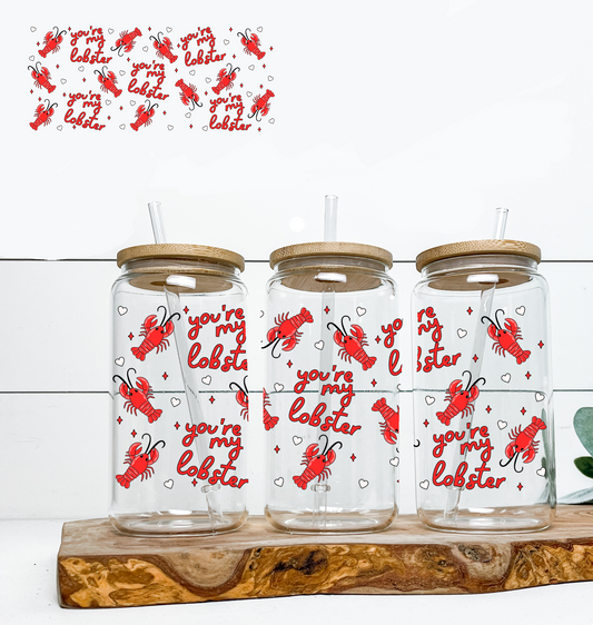 You're My Lobster UV DTF DOUBLE SIDED