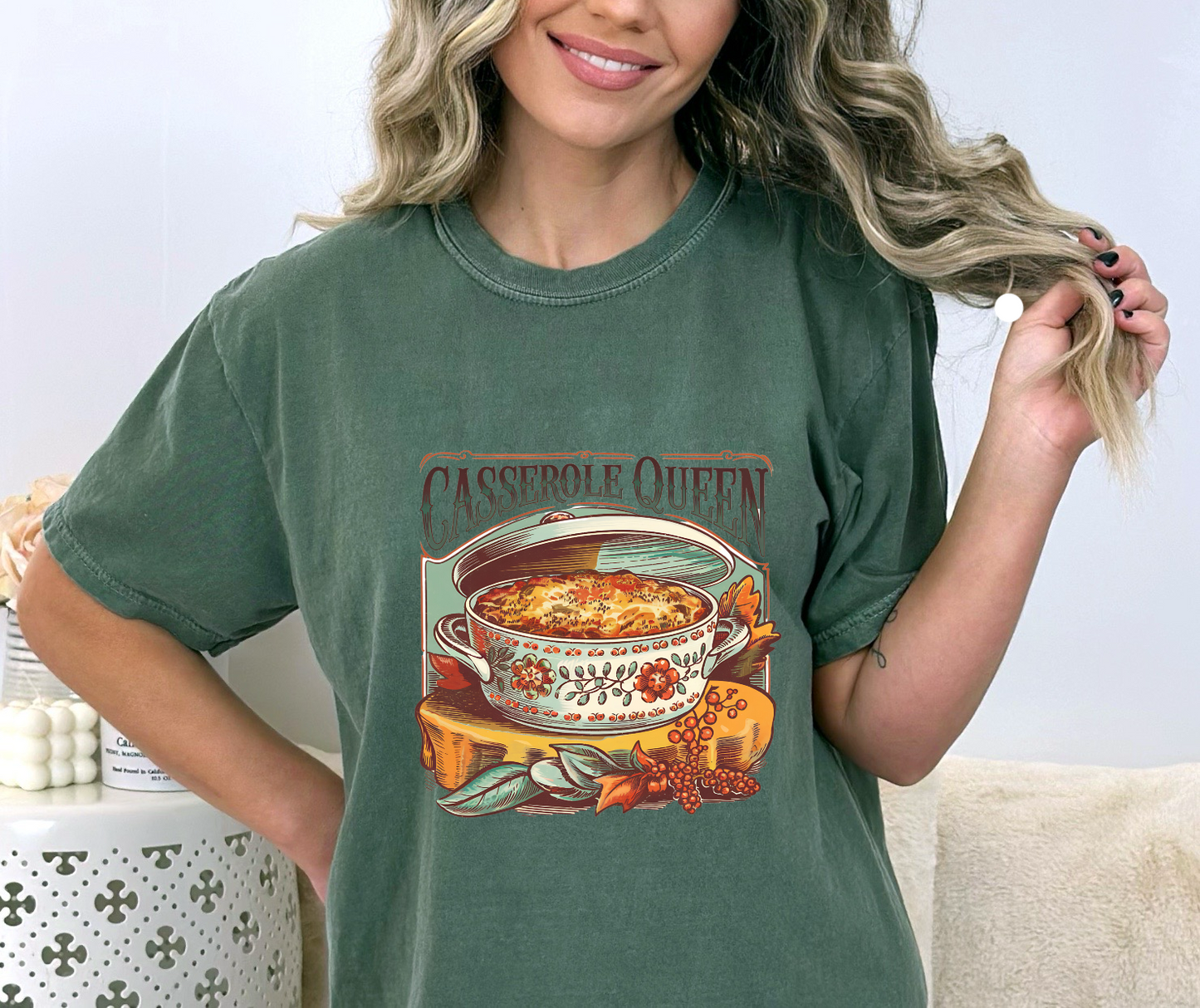 Casserole Queen DTF Transfer