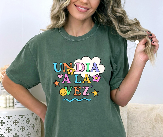 Un Dia A La Vez DTF Transfer