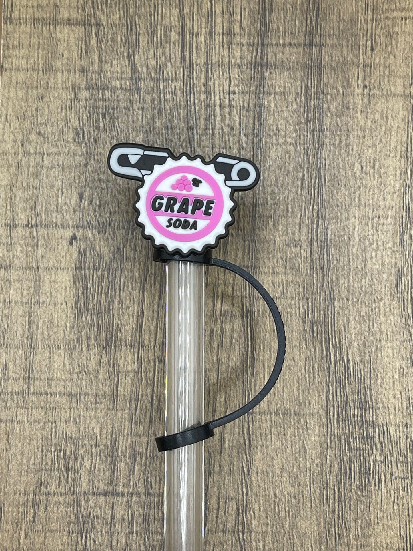 NEW 10 mm Silicone Straw Topper