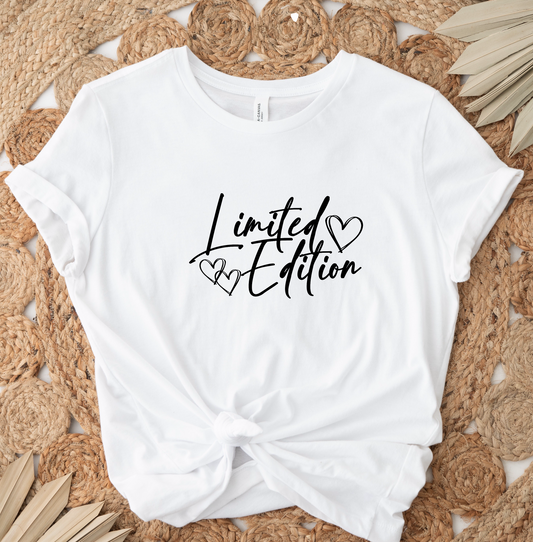 Limited Edition (BLACK) SINGLE COLOR DTF TRANSFER