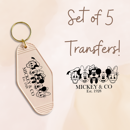 Magical Friends Co. MOTEL KEYCHAIN Transfer