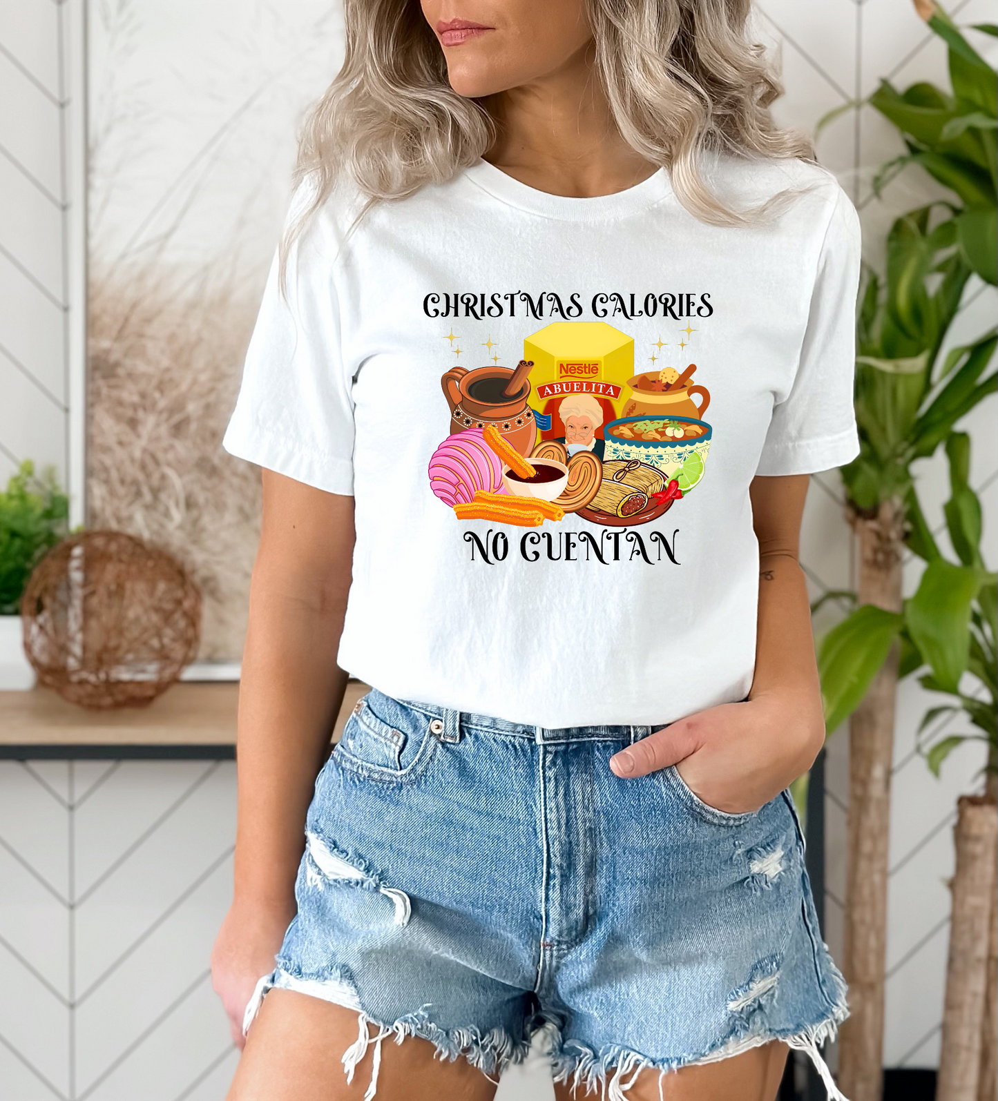 Christmas Calories No Cuentan DTF