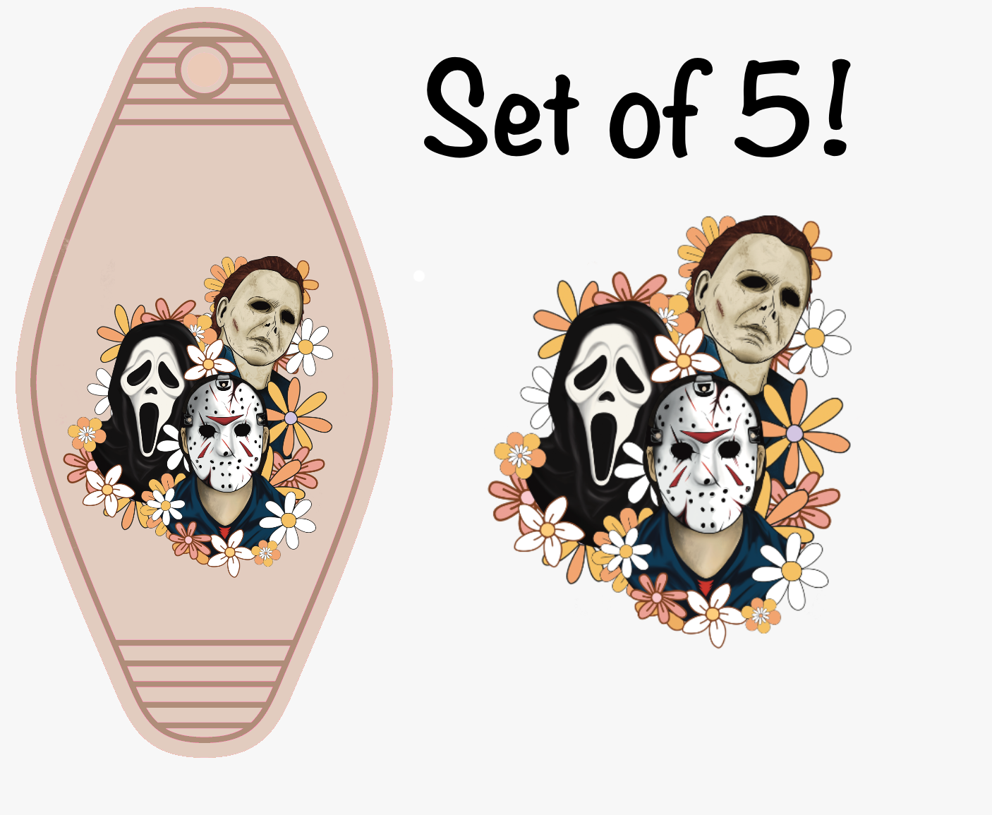 Scary Spring (MOTEL KEYCHAIN)