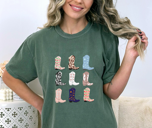 Cowboy Boots DTF Transfer