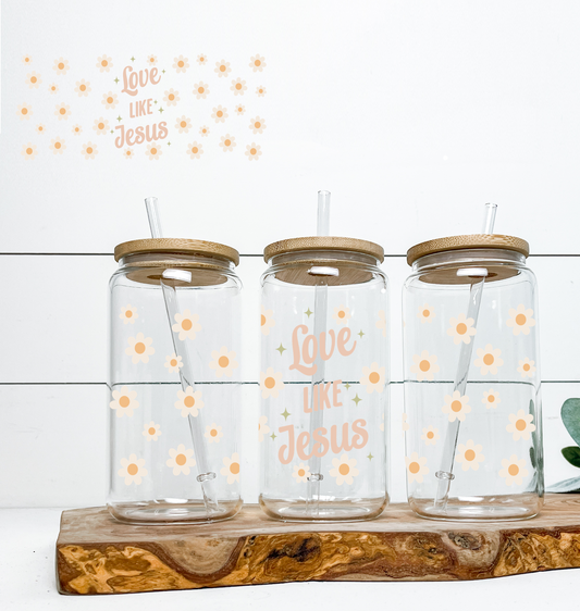 Love Like Jesus UV DTF Wrap