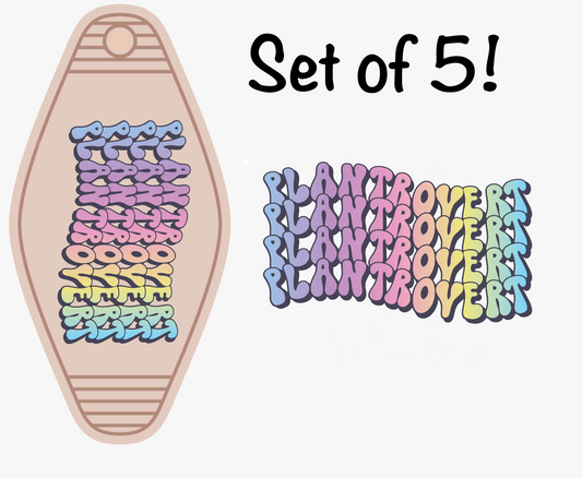 Plantrovert (MOTEL KEYCHAIN)