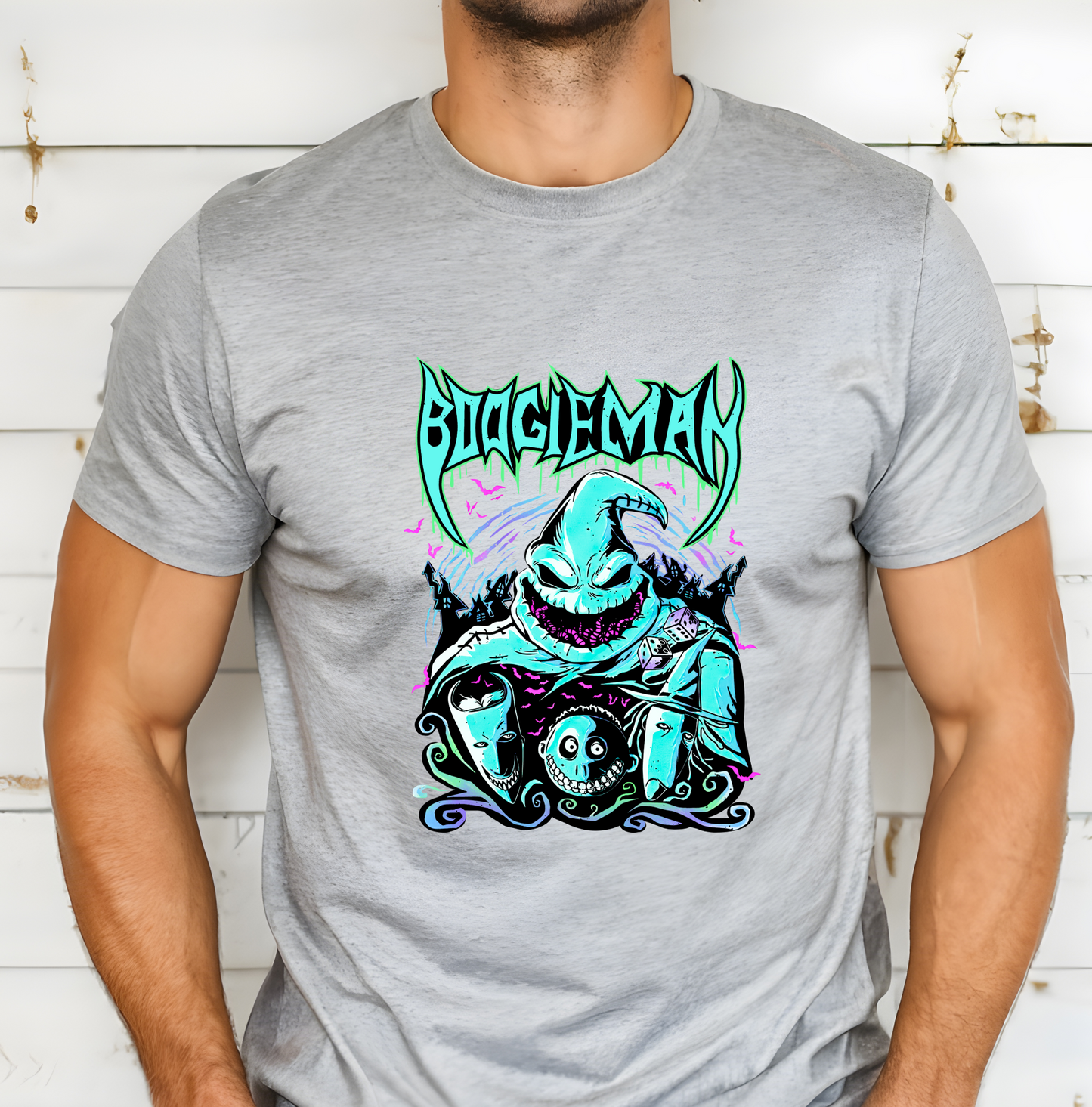 Blue Boogie Men’s Size DTF LARGE SEASONAL