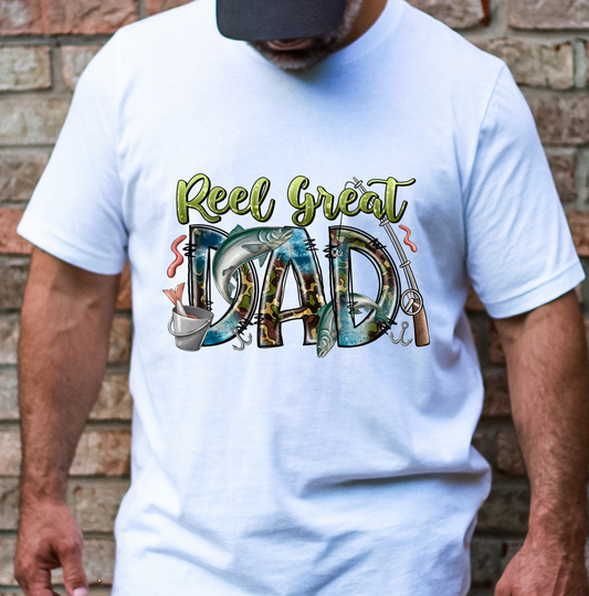 Reel Great Dad Fishes DTF TRANSFER