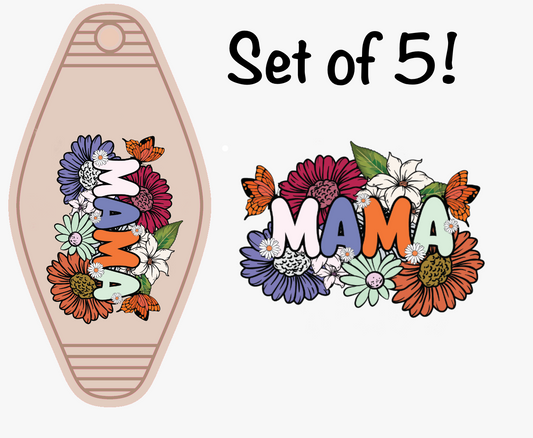 Mama Bright Floral (MOTEL KEYCHAIN)