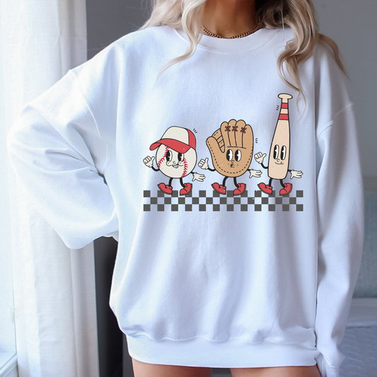 Retro Baseball DTF Transfer