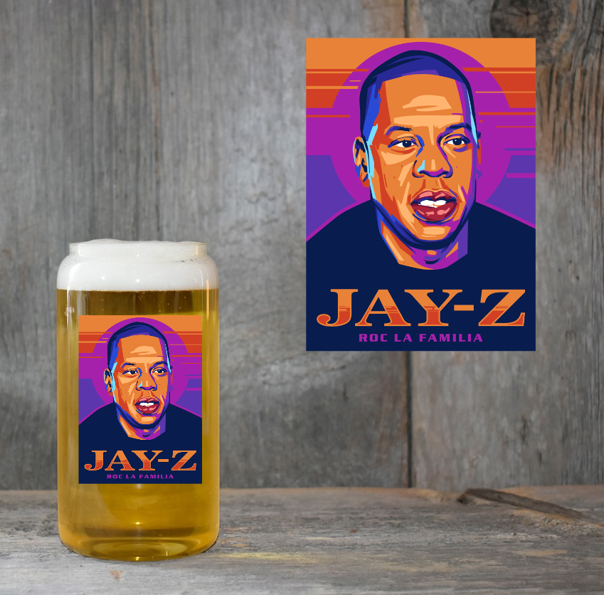 Jay Face 4" UV DTF