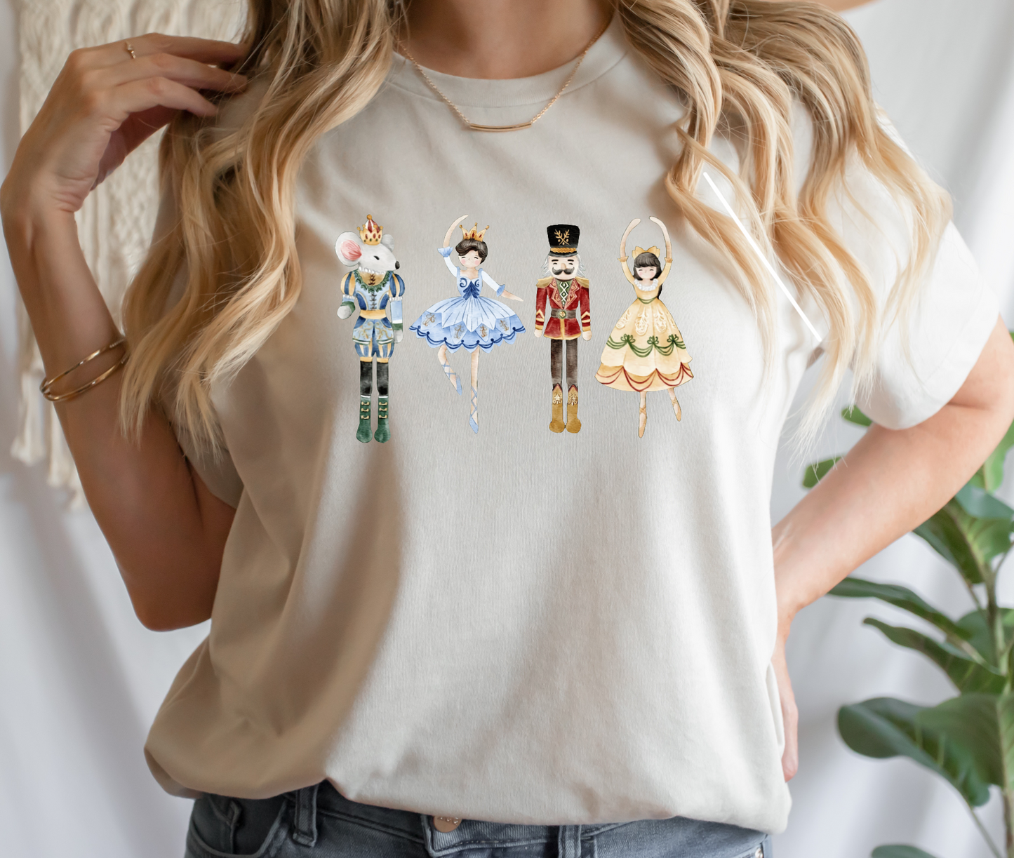Nutcracker Watercolor DTF SEASONAL