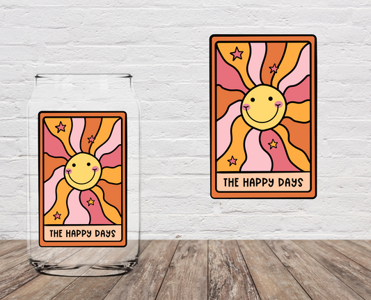 The Happy Days 4" UV DTF