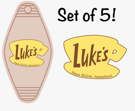 L Diner UV (MOTEL KEYCHAIN)