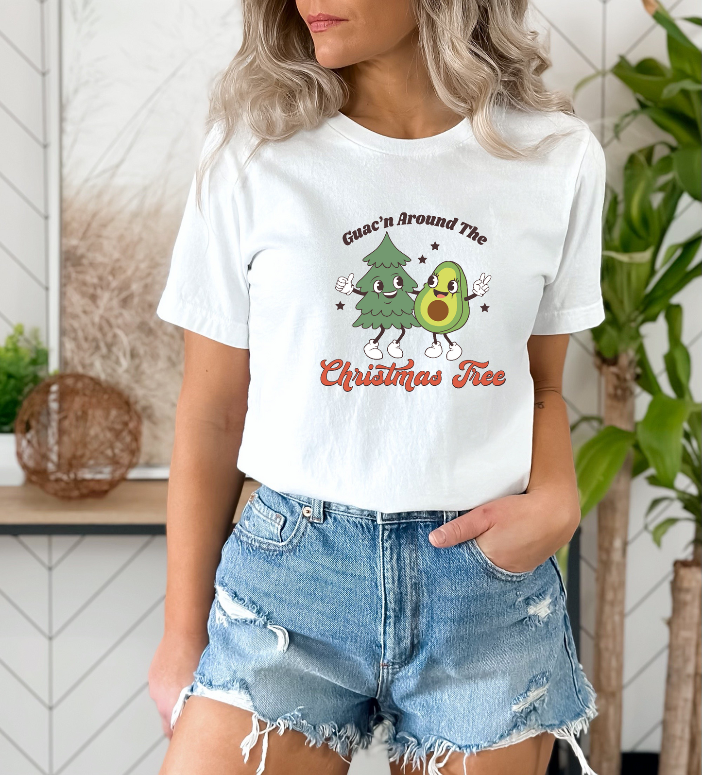 Guac'n Around The Christmas Tree DTF Transfer