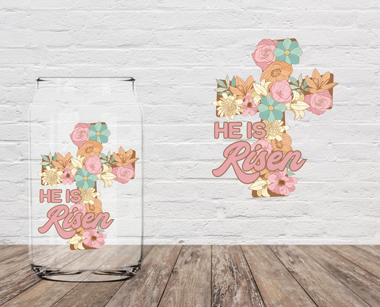 He Is Risen 4" UV DTF