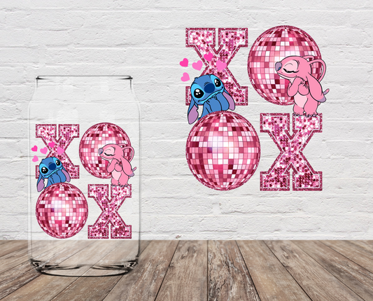 XOXO Disco Monster LAST CHANCE 4" UV DTF