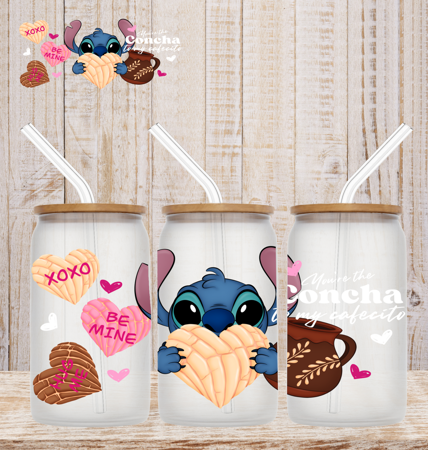 You're The Concha To My Cafecito Monster UV DTF Transfer